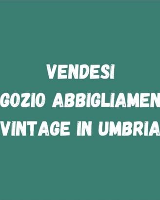 Attività negozio abbigliamento vintage