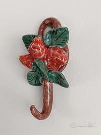 Gancio per strofinaccio o appendiabiti 