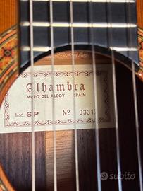 chitarra classica Alhambra 6P