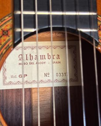 chitarra classica Alhambra 6P