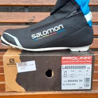 Scarpe sci da fondo classico Salomon taglia 42.