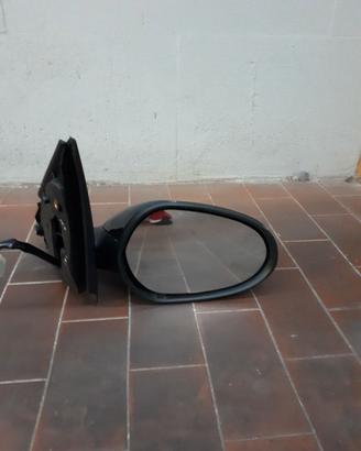 specchietto dx lancia y seconda serie nero