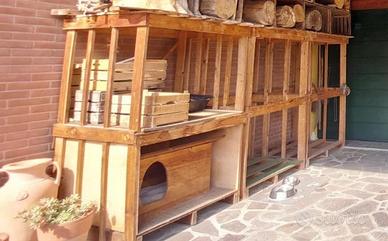 Legnaia da esterno in legno – Robusta e funzionale