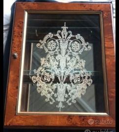 Cassetta portachiavi legno pregiato serigrafia