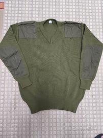 maglione  militare in lana  XL
