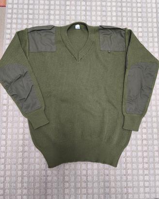 maglione  militare in lana  XL