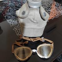 borraccia e occhiali