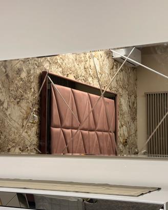 Specchio bronzato bisellato 120 x 60