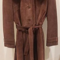 Cappotto Renna  lungo donna vera Pelle