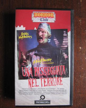 VHS Una passeggiata nel terrore Nightmare Horror