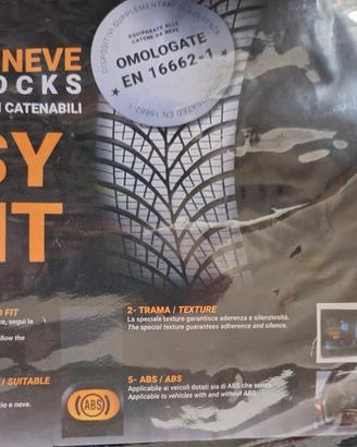 Calze da neve easy kit XL
