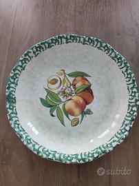 Piatto da portata in ceramica cm 33 made in Italy