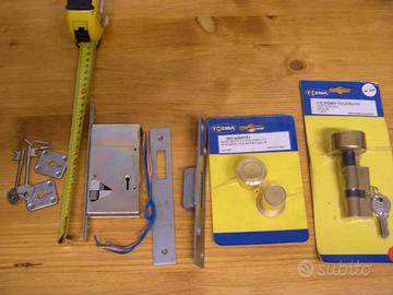 Serratura bocchetta pavimento cilindro