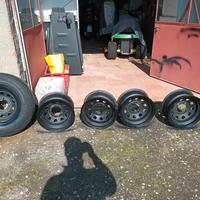 5 cerchi in acciaio Daytona 7x15 suzuki et-20