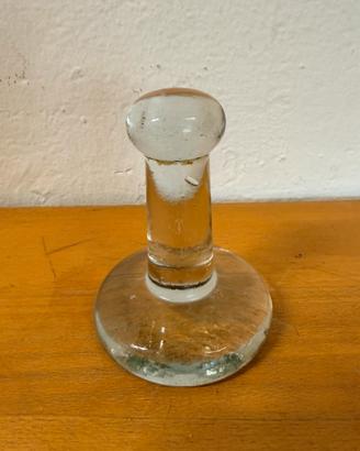 Lisciatoio "Stira centrini"in vetro