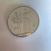 100 lire Minerva piccole