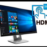 Monitor Touch screen Hp e230t Schermo pc luminoso