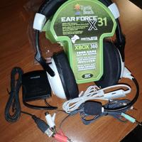 Cuffia gaming xbox one 360 ear force 31 turtle