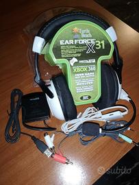 Cuffia gaming xbox one 360 ear force 31 turtle