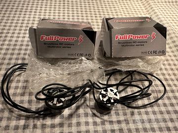 2  motori brushless FullPower 2212M 980Kv