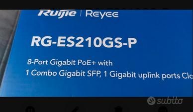 switch poe RG-ES210GS-P REYEE RUIJIE