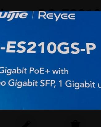 switch poe RG-ES210GS-P REYEE RUIJIE