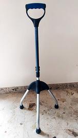 TRIPODE BASTONE PER ANZIANI IN ALLUMINO REGOLABILE