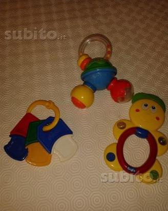 Primi giochi CHICCO sonagli e da mordere