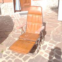 Sedia a sdraio allungabile  e ripiegabile 