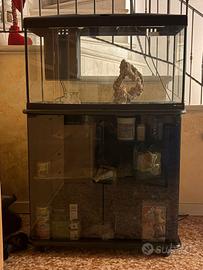 Acquario 100 litri con mobile