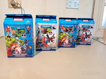 Marvel Mission Arena TCG Starter Display 4 Mazzi