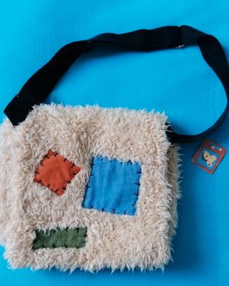 Borsa peluche bimba ragazza nuova Nici vintage