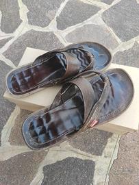 Infradito uomo in pelle Lewis n.43