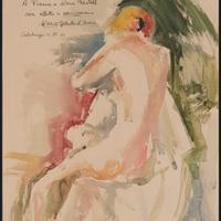 Nudo di schiena - Maria Gabriella di Savoia - 1960