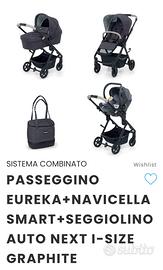 Trio eureka foppapedretti+isofix