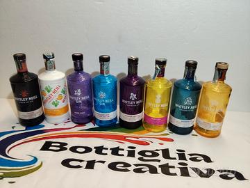 SET GIN WITLEY NEILL 8 BOTTIGLIE VUOTE DIVERSE 