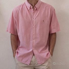 Camicia Ralph Lauren  - cotone - rosa - tg. L