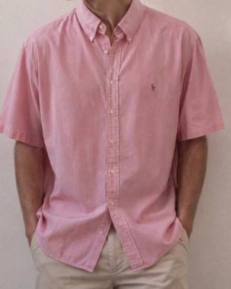 Camicia Ralph Lauren  - cotone - rosa - tg. L