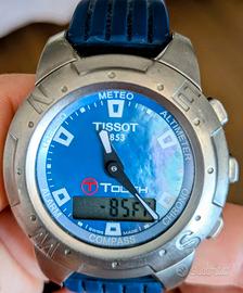 Tissot T-Tuch Titanium Sapphire Crystal Azzurro