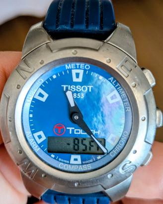 Tissot T-Tuch Titanium Sapphire Crystal Azzurro