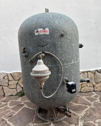 Serbatoio Autoclave zincato Litri 500