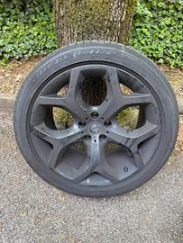 4 cerchi da 20"BMW X5/X6 con gomme Bridgestone