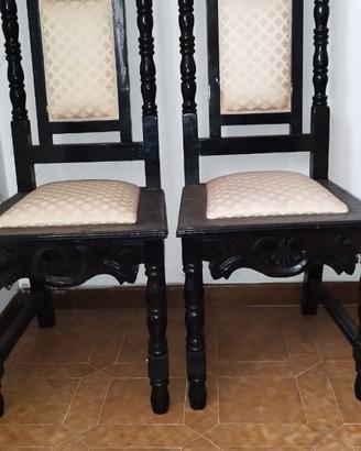 2 importanti e bellissime sedie a Trono