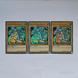 Tre Drago Bianco Occhi Blu, Ultra Rare (LC01)