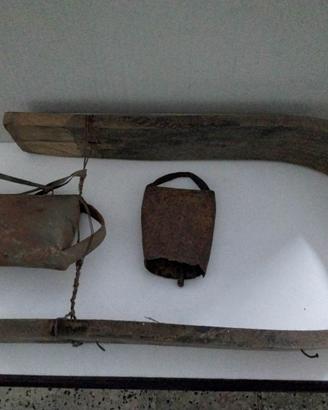 Lotto composto da 2 Campane per bestiame