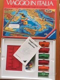 Gioco da tavolo vintage - viaggio in Italia