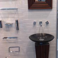 Bagno marca Regia di design, composizione in ebano