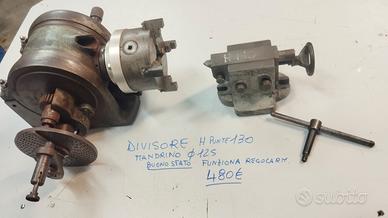 divisore tavola rotante fresatrice tornio