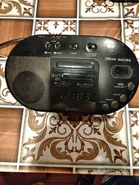 Radio sveglia Sony ICF C730