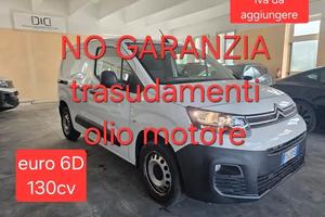 Citroen Berlingo 130cv Furgone 3 posti €6D, da riv